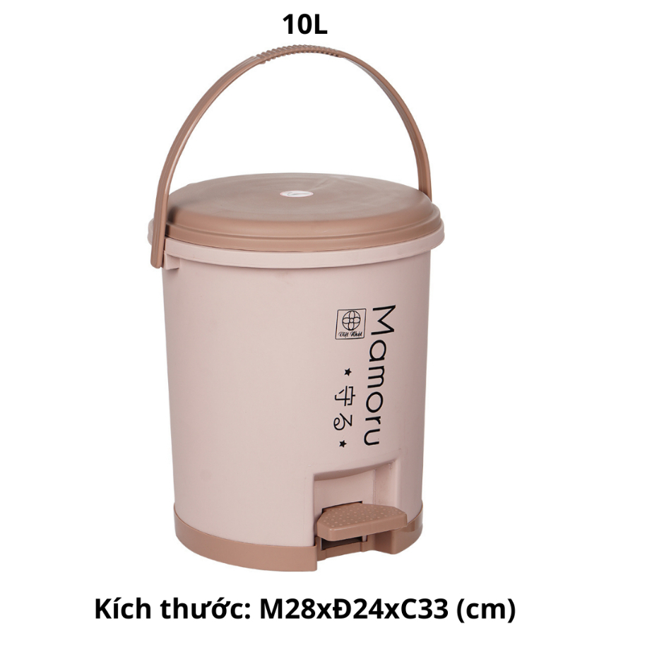 Bật Rác Tròn Đựng Đồ Nhà Bếp, Nhà Tắm, Phòng Khách, Phòng Làm Việc Chính Hãng Việt Nhật
