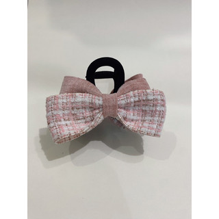 kẹp tóc nơ nhung tuyết mềm pha màu nhẹ nhàng-kẹp 8cm bọc nhung