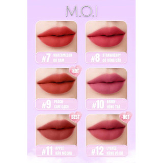 Son Kem Lì MOI - Son LOLLIPOPS - Son MOI COSMETICS Hồ Ngọc Hà