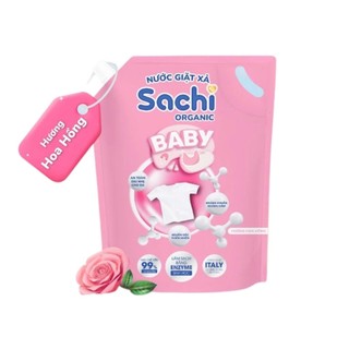 ​Nước Giặt Xả Sachi 3,2kg Chính Hãng - Nước Giặt Sinh Học Enzyme Thơm Lâu, Kháng Khuẩn, An Toàn