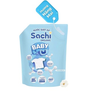 ​Nước Giặt Xả Sachi 3,2kg Chính Hãng - Nước Giặt Sinh Học Enzyme Thơm Lâu, Kháng Khuẩn, An Toàn