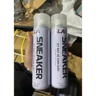 Chai Xịt Tạo Bọt Vệ Sinh Giày SNEAKER 300ml, Bình Xịt Tuyết Làm Trắng Giày Dép, giặt khô,khử mùi, .
