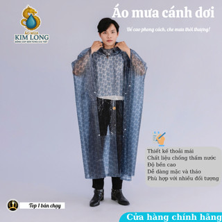 ÁO MƯA CÁNH DƠI - HỌA TIẾT CARO - THỜI TRANG & TIỆN ÍCH