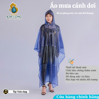 ÁO MƯA CÁNH DƠI - HỌA TIẾT CARO - THỜI TRANG & TIỆN ÍCH