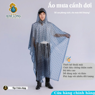 ÁO MƯA CÁNH DƠI - HỌA TIẾT CARO - THỜI TRANG & TIỆN ÍCH
