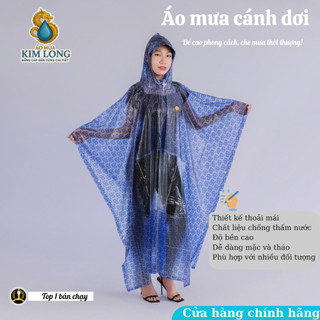 ÁO MƯA CÁNH DƠI - HỌA TIẾT CARO - THỜI TRANG & TIỆN ÍCH