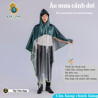 ÁO MƯA HAI DA NỬA GƯƠNG BO VIỀN PHẢN QUANG - THỜI TRANG & TIỆN LỢI