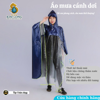 ÁO MƯA HAI DA NỬA GƯƠNG BO VIỀN PHẢN QUANG - THỜI TRANG & TIỆN LỢI