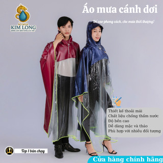 ÁO MƯA HAI DA NỬA GƯƠNG BO VIỀN PHẢN QUANG - THỜI TRANG & TIỆN LỢI