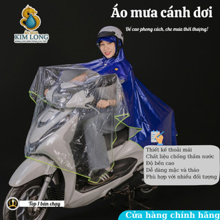 ÁO MƯA HAI DA NỬA GƯƠNG BO VIỀN PHẢN QUANG - THỜI TRANG & TIỆN LỢI