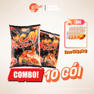Combo 10 Gói Mì Cay DOZIN (Bán Chạy) - Mì Cay Trộn Đậm Vị - Mua Ngay Kẻo Hết Ưu Đãi