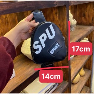 ( Mở Bán ) Túi Đeo Vai Đeo Chéo vải dù mini size14-17 cho các bạn nam nữ thời trang thể thao đi chơi đi du lịch VD01