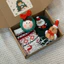 Set Quà Giáng Sinh Noel Tất Vớ Len Cổ Cao Móc Khoá Cây Thông Chú Lùn Tặng Bạn Bè Dễ Thương Made by Haste