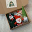 Set Quà Giáng Sinh Noel Tất Vớ Len Cổ Cao Móc Khoá Cây Thông Chú Lùn Tặng Bạn Bè Dễ Thương Made by Haste
