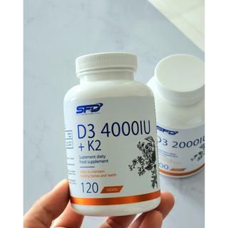Viên uống bổ sung Vitamin D3 4000+K2 - Hộp 120 viên - SFD Nutrition