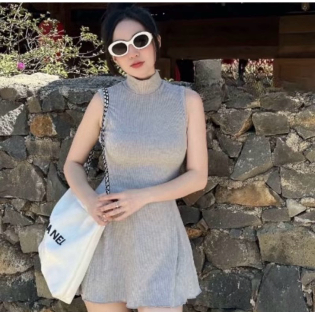 | LYN WEAR | (DEAL MỞ BÁN) Đầm Nữ Cổ Lọ Form Xoè Dáng Ngắn – Tôn Dáng, Mặc Đi Chơi Đi Tiệc