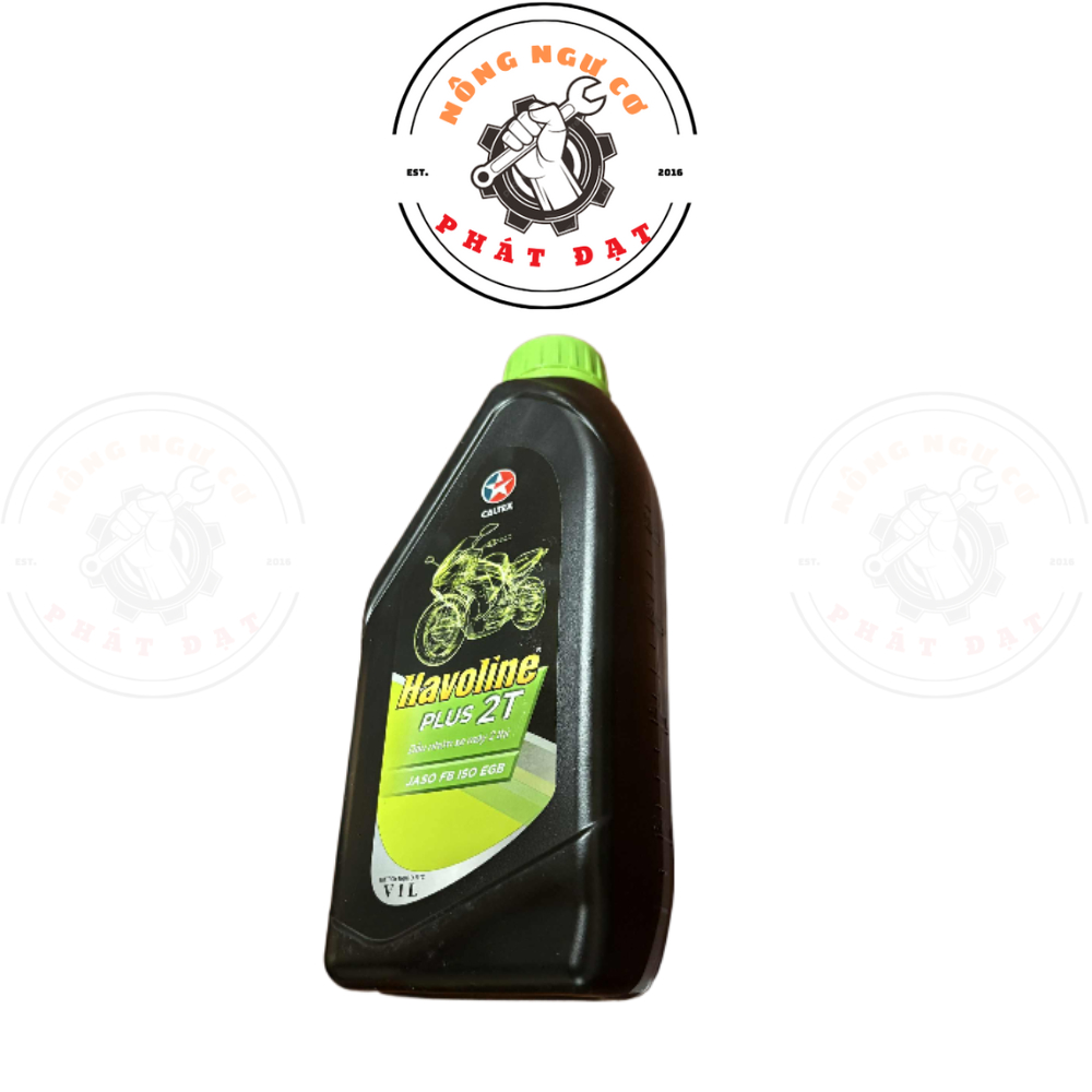 Nhớt CALTEX HAVOLINE 2 Thì, thương hiệu USA đóng chai tại VIỆT NAM, hàng cao cấp, dung tích 1L