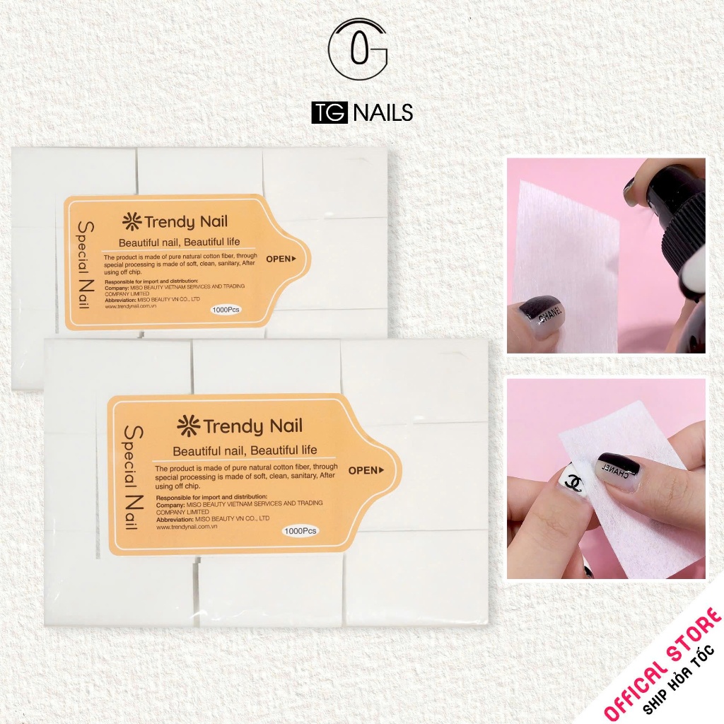 Giấy lau gel cứng hàng loại 1 không xù lông 1000 miếng