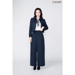 Quần Ống Rộng 𝐂𝐂𝐇𝐀𝐓 Dáng Suông Nhẹ Terra Chất Liệu Kaki 25QDK2026ST