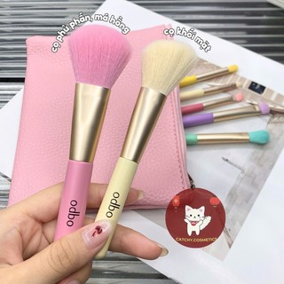 [ODBO] Set 7 Cọ Trang Điểm ODBO Cầu Vồng Kèm Túi Da, Perfect Brush Beauty Tools (OD8-193)