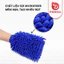Găng Tay San Hô Rửa Xe Máy, Rửa Xe Ô Tô PONIKA Sợi Microfiber - Không Xước Sơn Xe
