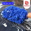 Găng Tay San Hô Rửa Xe Máy, Rửa Xe Ô Tô PONIKA Sợi Microfiber - Không Xước Sơn Xe