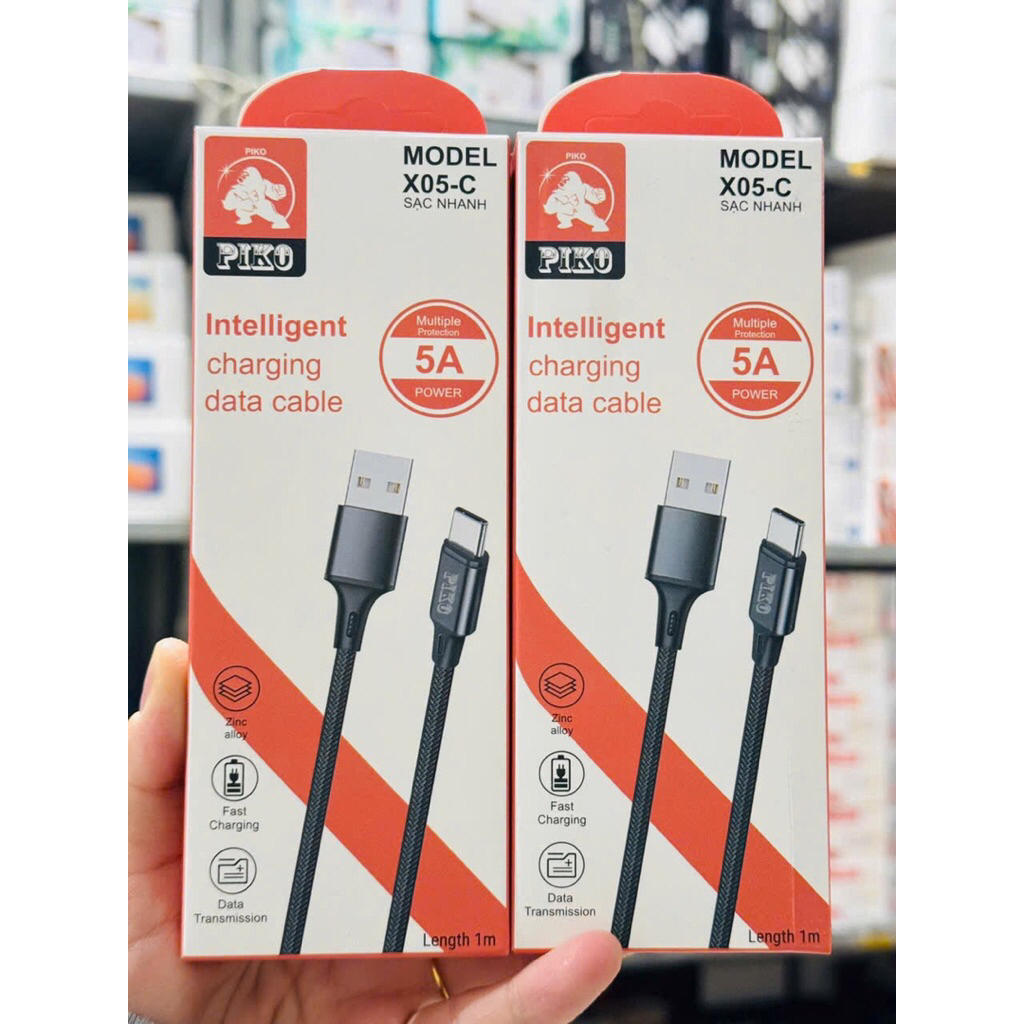 Dây Cáp Sạc nhanh bọc dù Usb ra Iphone, Usb ra TypeC, Usb ra Micro
