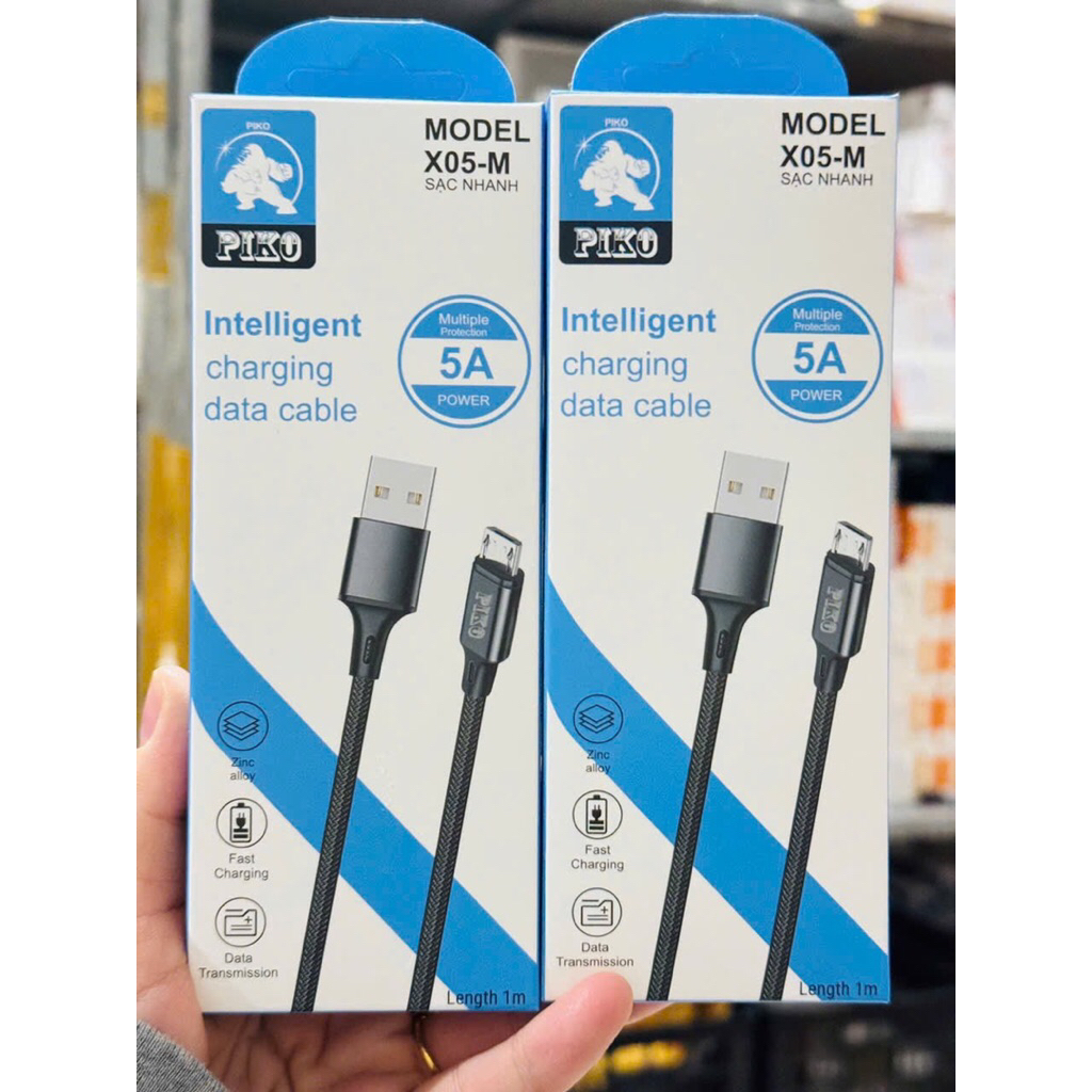 Dây Cáp Sạc nhanh bọc dù Usb ra Iphone, Usb ra TypeC, Usb ra Micro