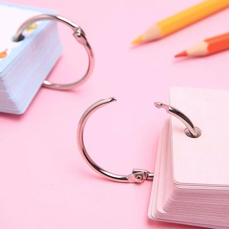 (Bịch 20 - 50 Cái) Khoen Tròn Làm Album Flashcard, Khoen Sách, Khoen Còng Đóng Gáy Sách, Sổ, Album | BigBuy360 - bigbuy360.vn