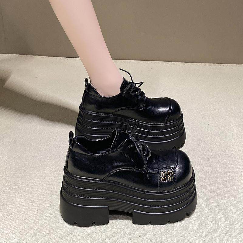 Giày Oxford CAO CẤP Đế Bánh Mì Độn Đế cao 5cm – Hack Dáng, Cool Ngầu, Hot Trend