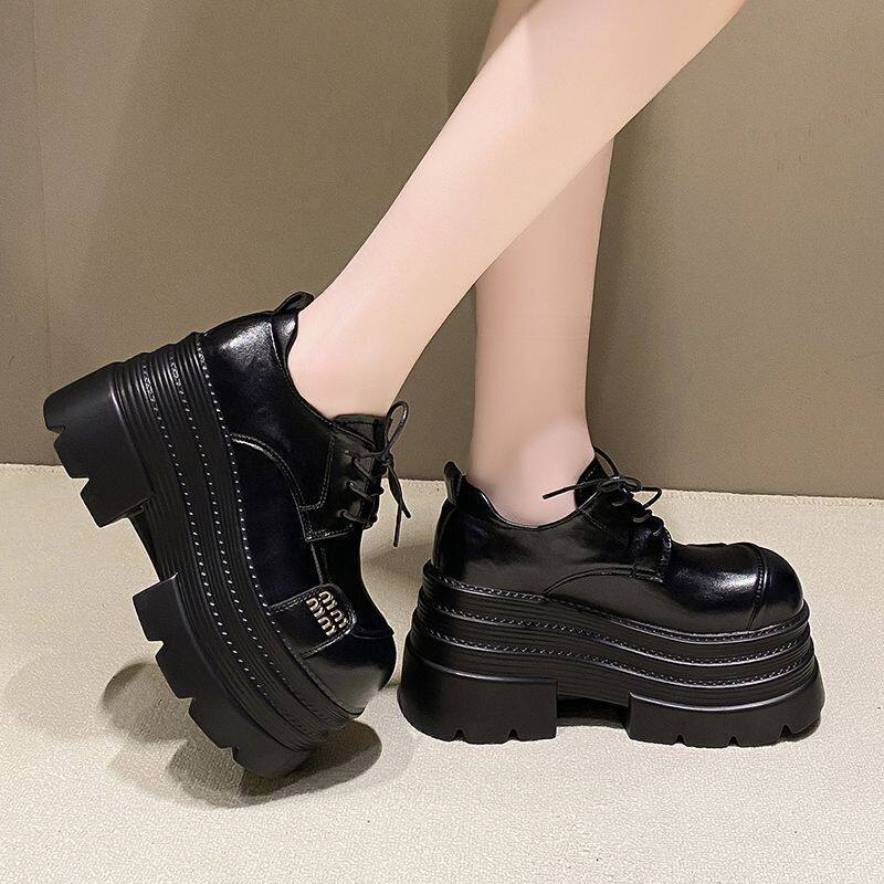 Giày Oxford CAO CẤP Đế Bánh Mì Độn Đế cao 5cm – Hack Dáng, Cool Ngầu, Hot Trend