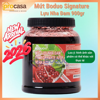 Mới 2026 - 900gr - Mứt Boduo Signature - Lựu nha đam - Nguyên liệu pha chế