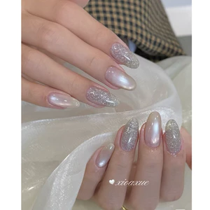 S56 NAIL BOX MẮT MÈO NUDE TRÀ SỮA MIX NHŨ FLASH - MÓNG UP MẮT MÈO CỰC QUANG SCONAIL