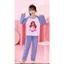 🌸 BỘ ĐỒ BÉ GÁI DÀI TAY – HÌNH CỰC ĐÁNG YÊU 🐱💕 DS330