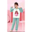 🌸 BỘ ĐỒ BÉ GÁI DÀI TAY – HÌNH CỰC ĐÁNG YÊU 🐱💕 DS330
