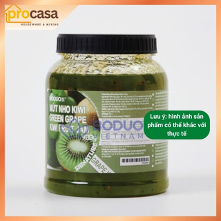 Mới 2026 - 900 gr - Mứt Boduo Signature - Nho kiwi – GREEN GRAPE KIWI FRUIT JAM - Nguyên liệu pha chế chính hãng