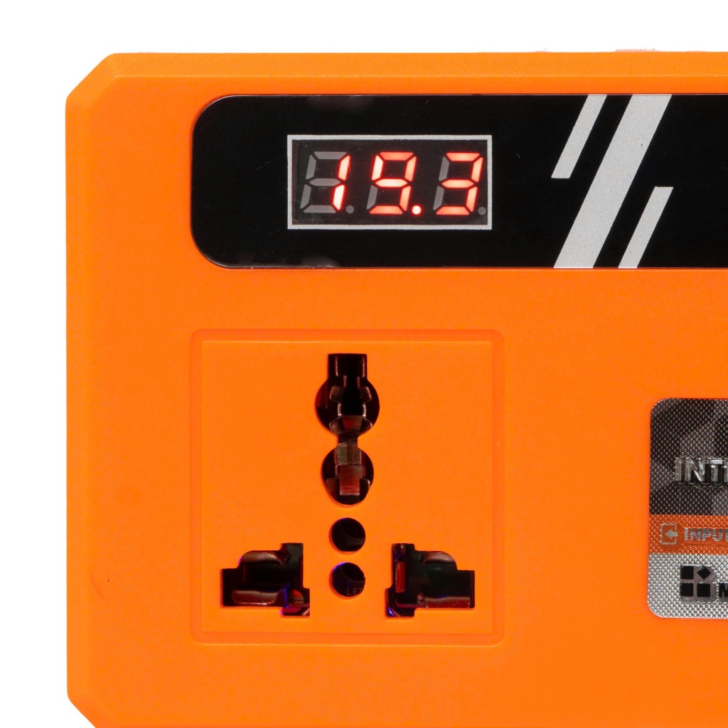 Đế Chuyển Đổi Nguồn Điện HUKAN G1-BCN0218, Có Đèn LED Chiếu Sáng, Chân Pin Phổ Thông, Đa Dạng Ổ Cắm