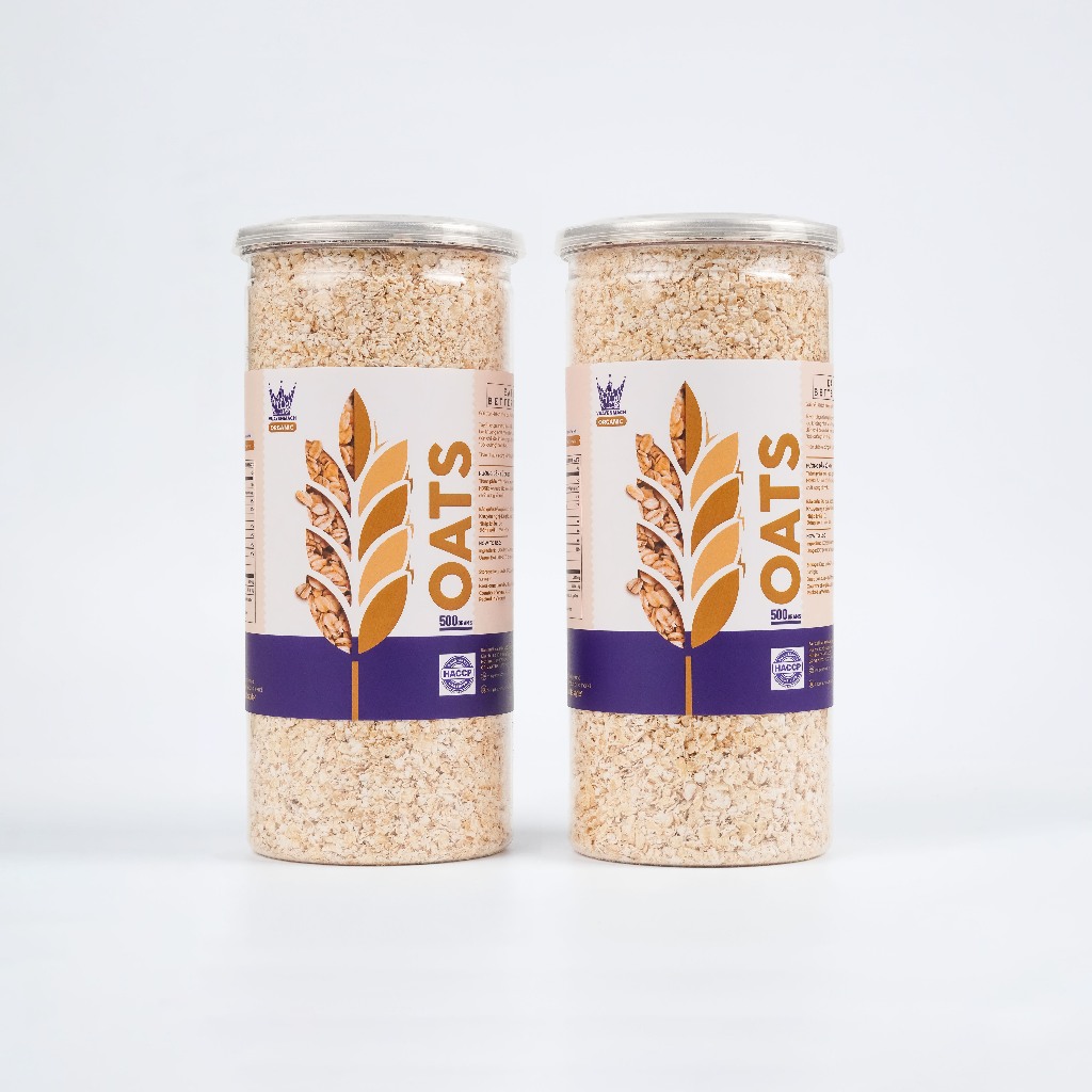 [COMBO] 2 hộp yến mạch 500g tặng 1 hộp yến mạch cán vỡ 500g