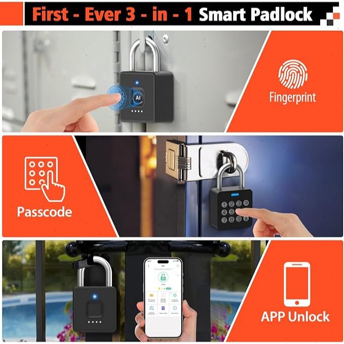 Khóa vân tay thông minh eLinkSmart, Khóa Bluetooth thông minh, Khóa mã số bằng bàn phím