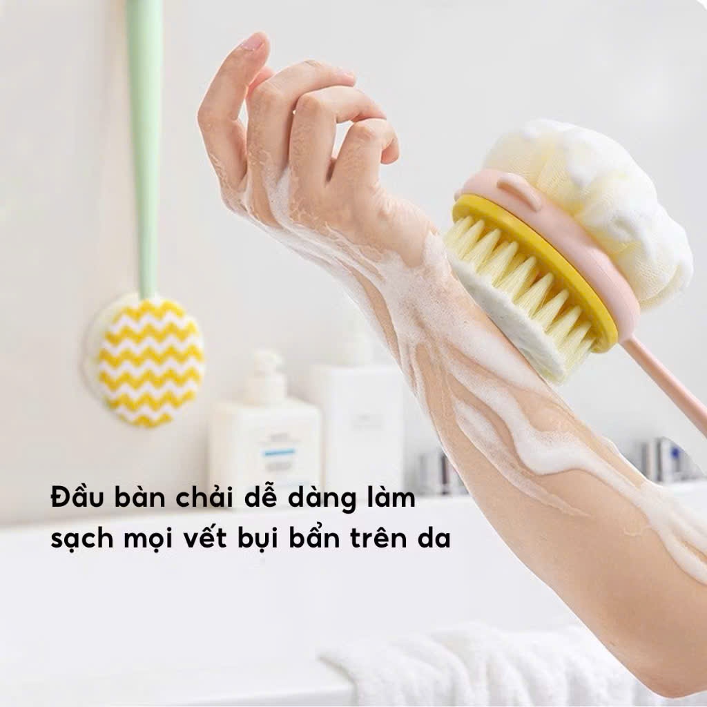 Cọ Lưng Tẩy Tế Bào Chết, Cây Chà Lưng Lớn Lông Siêu Mịn