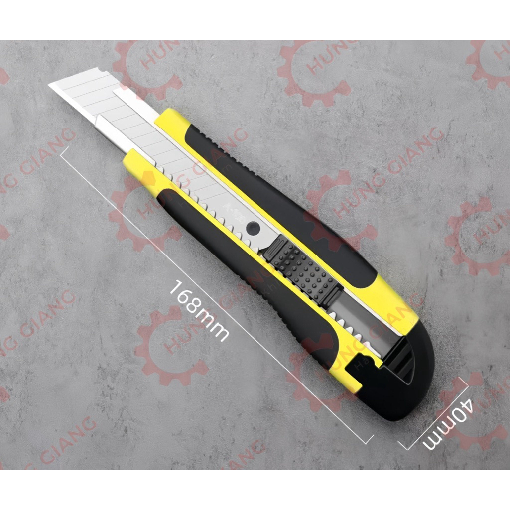 Dao Dọc Giấy Bosi lưỡi 18mm Dùng Văn Phòng, Cắt Dây Điên, Bìa Cứng
