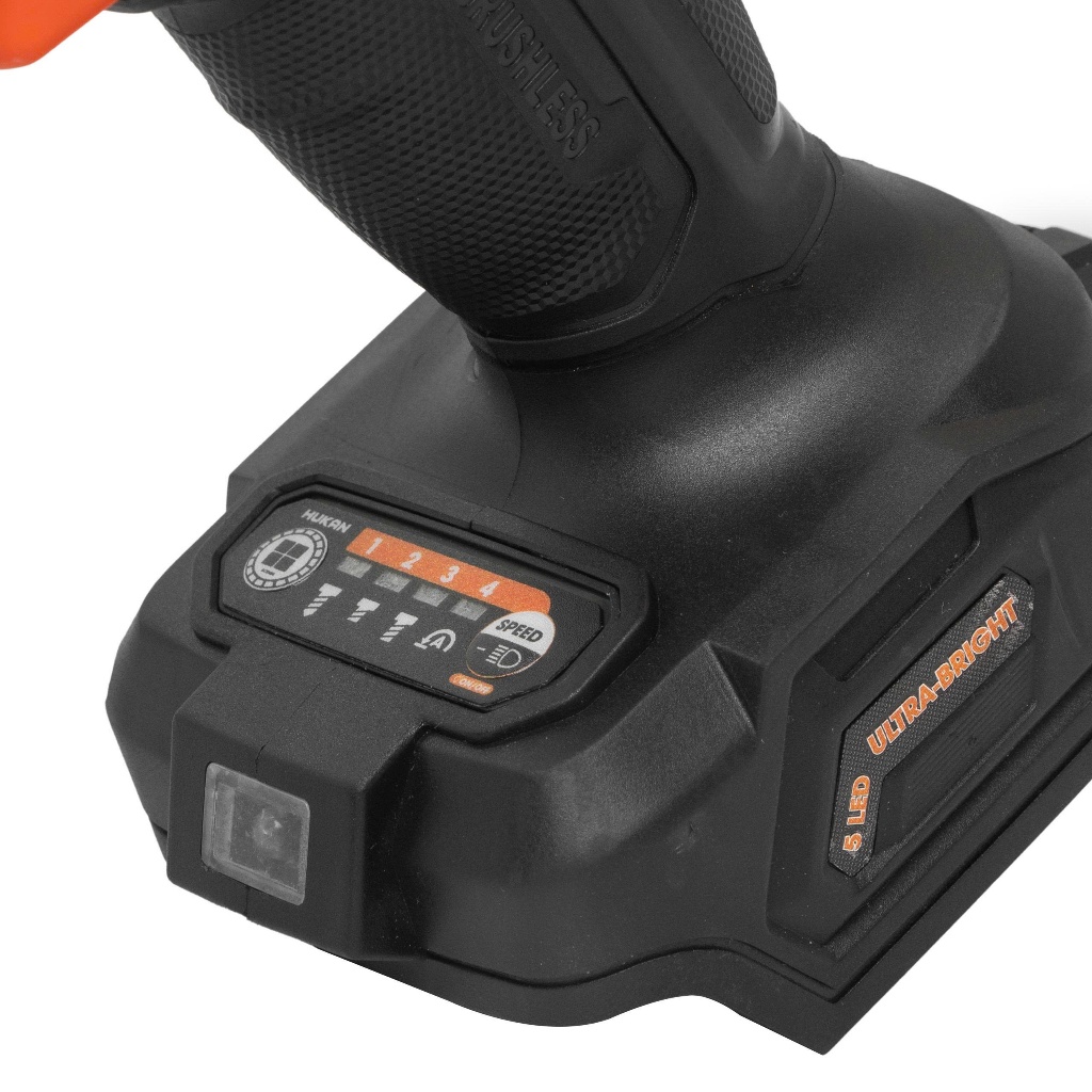 Thân máy chuyên vít búa cải tiến HUKAN G1-S230sive, Lực siết 230-260Nm MAX, 4 tốc độ, 4 chế độ