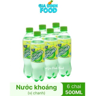 [Thùng x24 chai] Nước khoáng ngọt hương Chanh Lemona Vĩnh Hảo CHAI 500ML