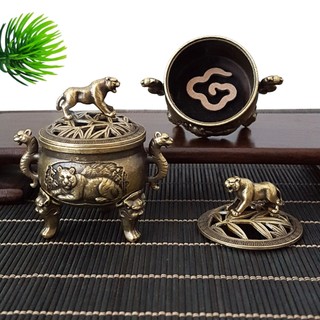 Trầm Hương Lư Xông Mini，Chất Liệu Hợp Kim Tạo Khói Vân Mây Aromatherapy，Hộp Lư Trầm Vân Mây Chất Liệu Hợp Kim Cho Nhà