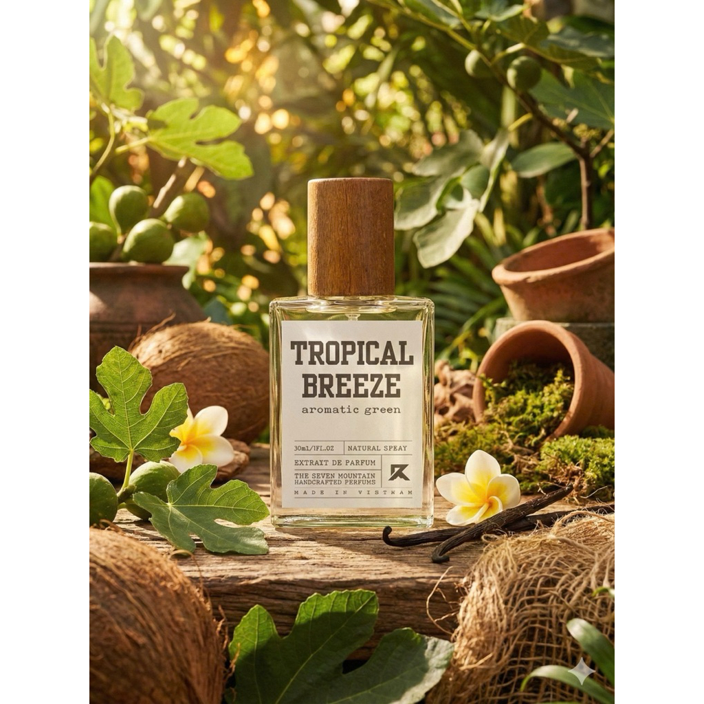 Nước hoa Tropical Breeze 30ml - Nước Hoa Thủ Công The Seven Mountain