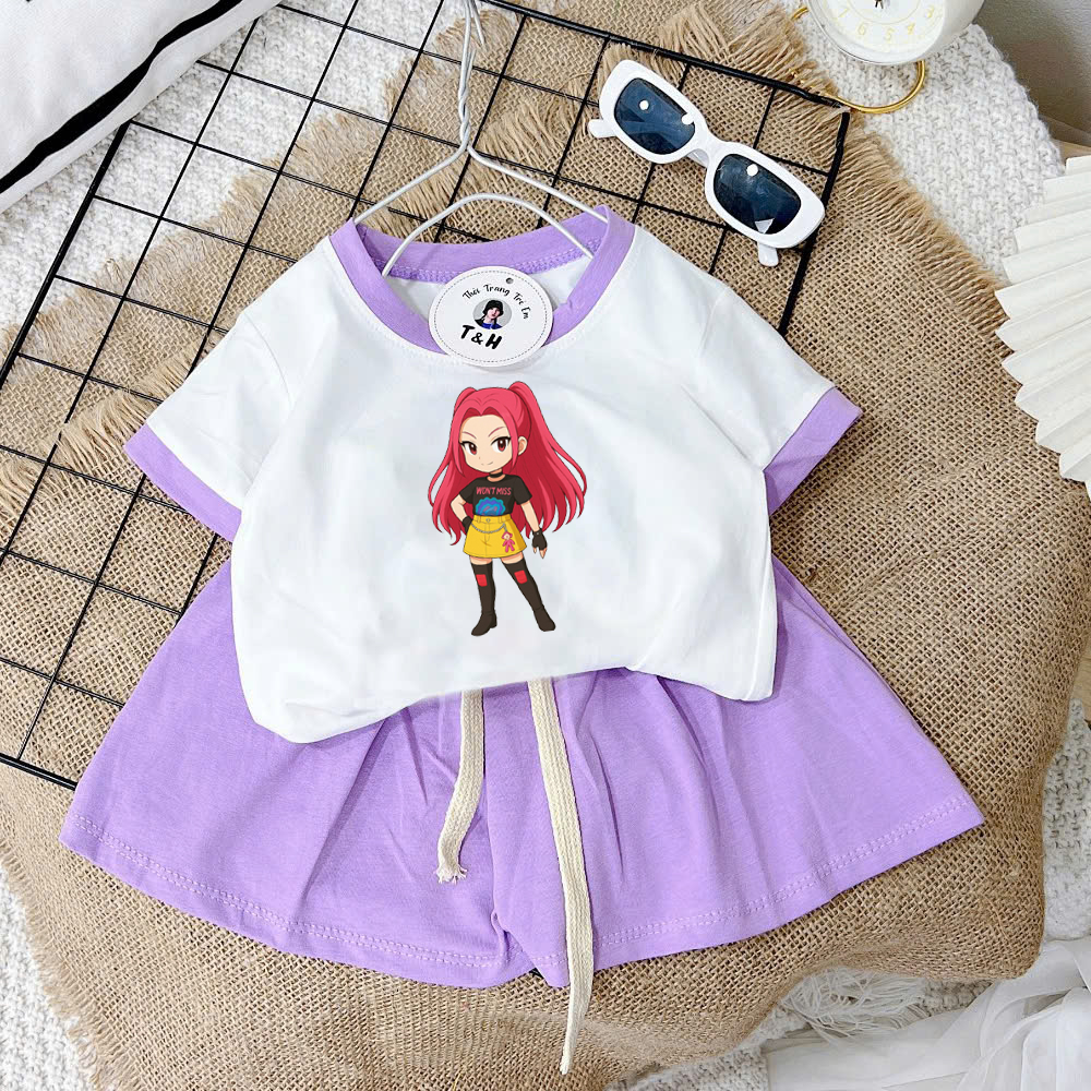 👕👖 ĐỒ BỘ BÉ GÁI – CHO BÉ THÊM ĐÁNG YÊU VÀ THOẢI MÁI 🌸 12-40kg IP338