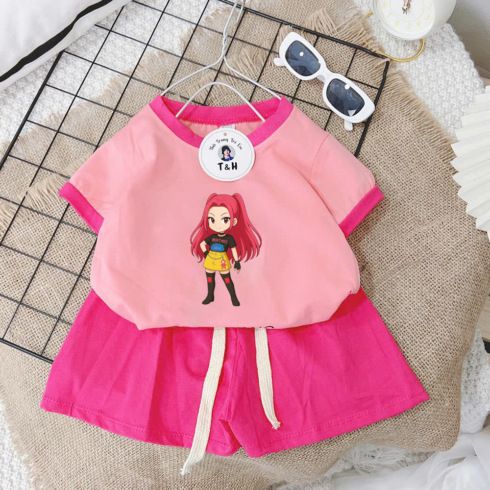 👕👖 ĐỒ BỘ BÉ GÁI – CHO BÉ THÊM ĐÁNG YÊU VÀ THOẢI MÁI 🌸 12-40kg IP338