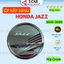 Ốp nắp bình xăng xe Honda Jazz- Mạ crom sáng bóng, cao cấp