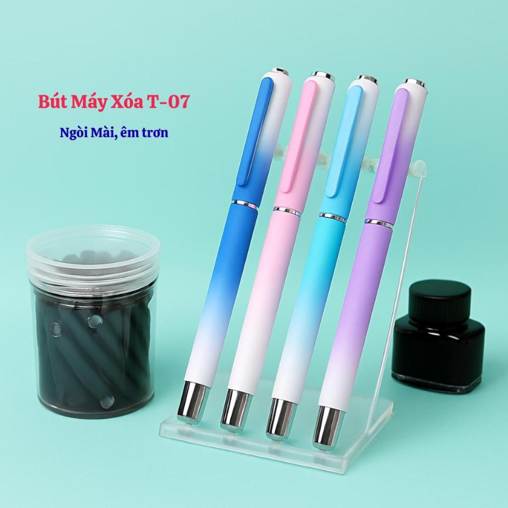 Bút Máy Xóa Được Yiren T-07 Mẫu 2026 - Ngòi Mài 0.38mm , Viết Êm Siêu Bền Màu Pastel Dễ Thương