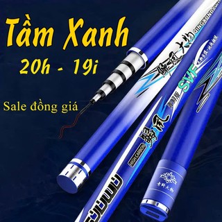 Thanh Lý Đồng Giá Cần Câu Đài Tầm Xanh 20h 19i Carbon 30T- 40T Săn Hàng Khủng Tải Cá Lớn Tặng Kèm Ngọn Phụ